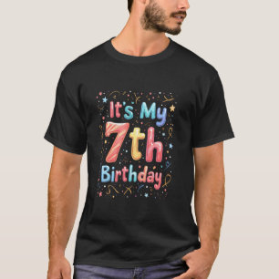 Es ist meine 7. Geburtstagsfeier T-Shirt