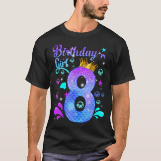 Es ist meine 8. Geburtstagsfrau Funny Birthday Gir T-Shirt