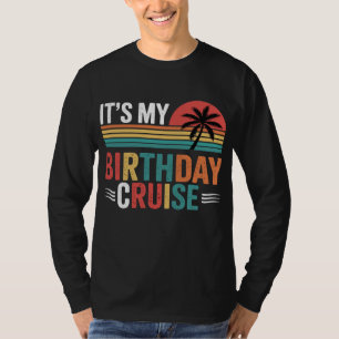 Es ist meine Geburtstags-Kreuzfahrt Retro-Sonnenbr T-Shirt