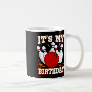 Es ist meine Geburtstagspartei Bowling Kaffeetasse