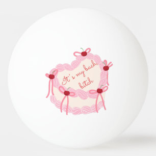 Es ist meine Hen Night Koketten-Torte Junggesell Tischtennisball