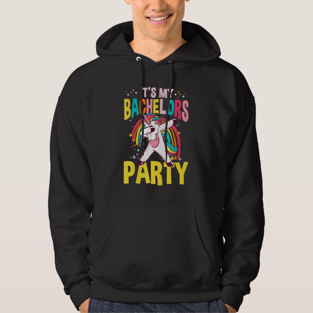 Es ist meine Junggesellenparty für den Bräutigam N Hoodie (Vorderseite)