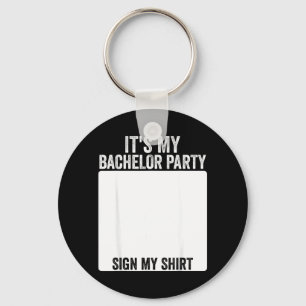 Es ist meine Junggesellenparty Lustiges Hochzeitsp Schlüsselanhänger