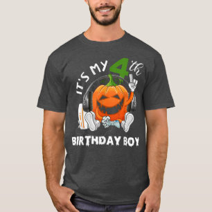 Es ist meine vierte Geburtstagskinder Halloween-Kü T-Shirt