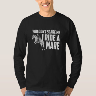 Es ist mir egal, dass ich mit einem Mare Horse Zip T-Shirt