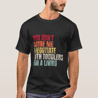 Es ist mir egal, dass ich mit Kleinkindern für ein T-Shirt