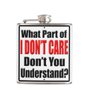 Es ist mir egal flachmann