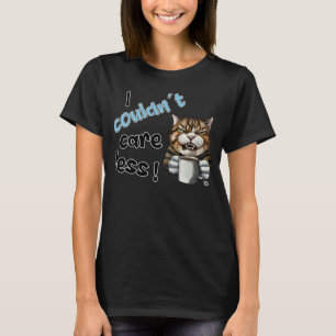 Es ist mir egal  Grim Cat Statement  1 T-Shirt