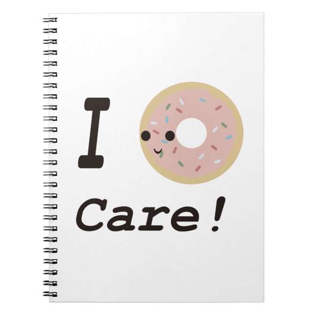 Es ist mir egal! notizblock (Vorderseite)