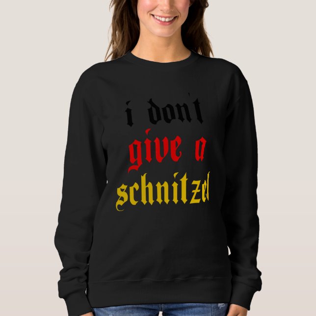Es ist mir Wurst Sweatshirt (Vorderseite)