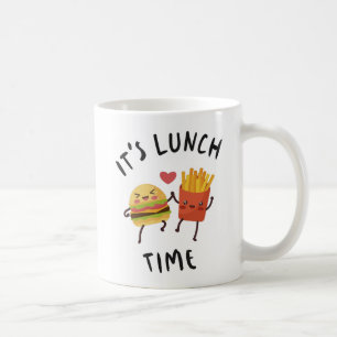 Es ist Mittagszeit Kaffeetasse