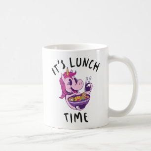 Es ist Mittagszeit Kaffeetasse