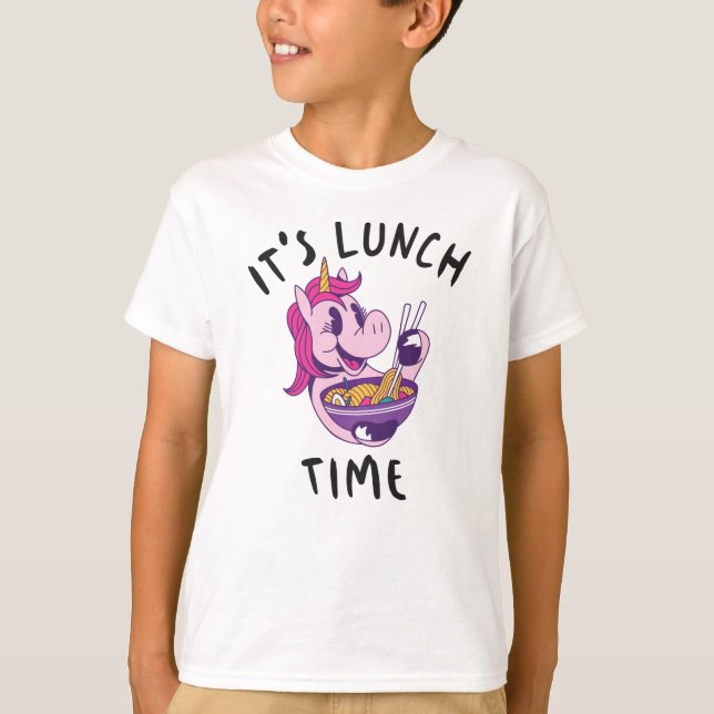 Es ist Mittagszeit T-Shirt (Vorderseite)