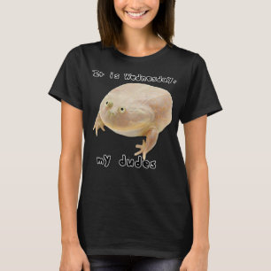 Es ist Mittwoch meine Typ Funny Classic Frog Meme T-Shirt
