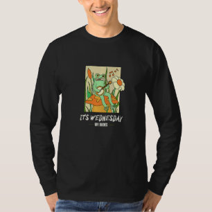 Es ist Mittwoch, meine Typen S als Frosch Meme T-Shirt