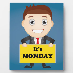 Es ist Montag Fotoplatte