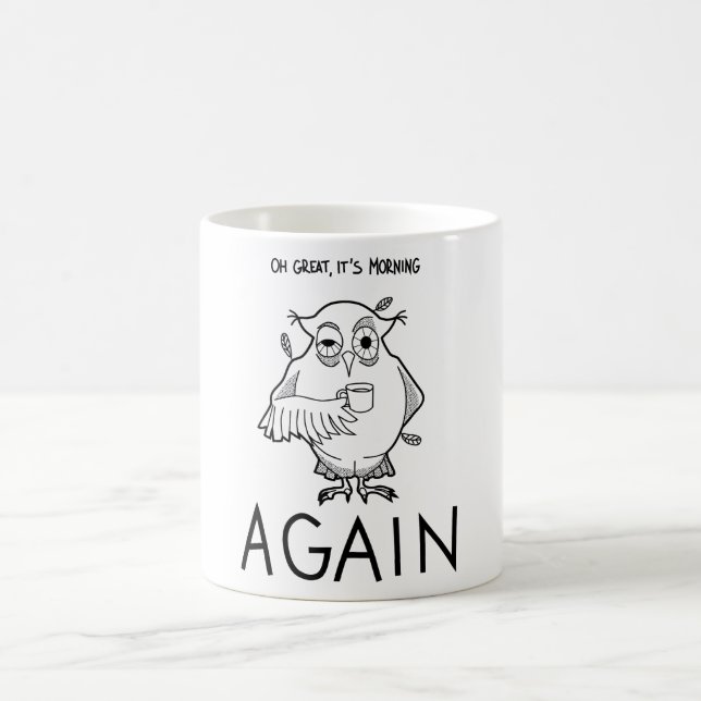 Es ist Morgen wieder! Kaffeetasse (Mittel)