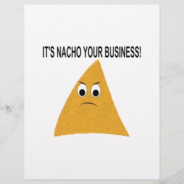 Es ist Nacho Your Business (Vorderseite)