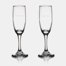 Es ist nächstes Jahr - Champagnerflöte