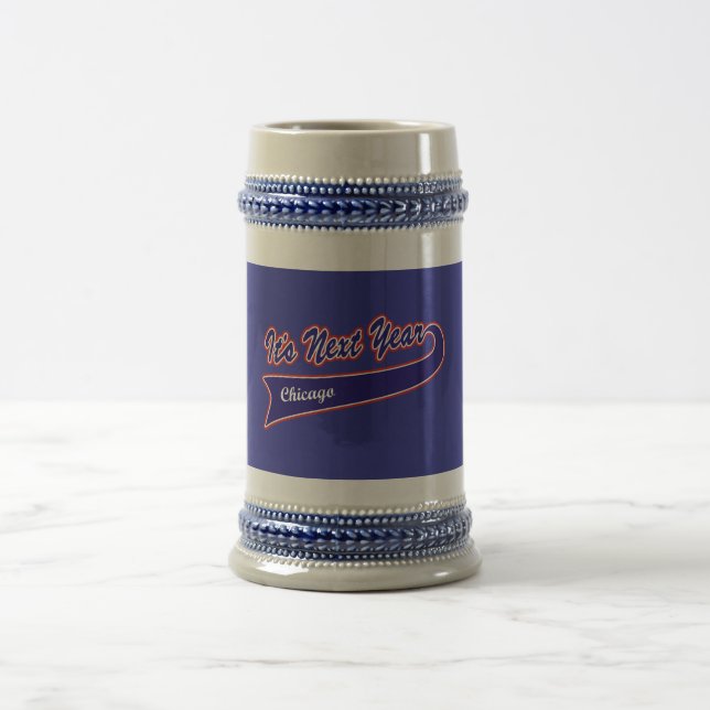 Es ist Next Year Tankard Bierglas (Mittel)