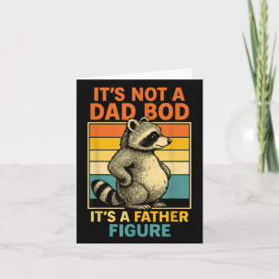 Es ist nicht Dad Bod, es ist Vaterfigur Lustige Vä Dankeskarte