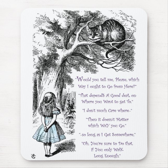 Es ist nicht, das Weise Sie gehen Mousepad (Vorne)