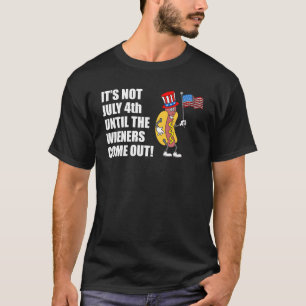 Es ist nicht ein 4. Juli Party bis Dackeln Hot Dog T-Shirt