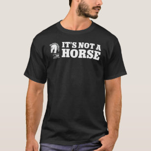 Es ist nicht ein Pferd Schachspieler Springer Scha T-Shirt
