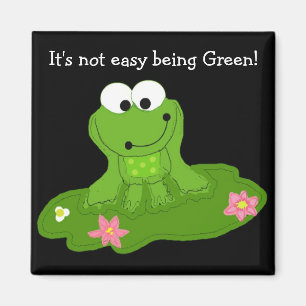 Es ist nicht einfach, grün zu sein magnet