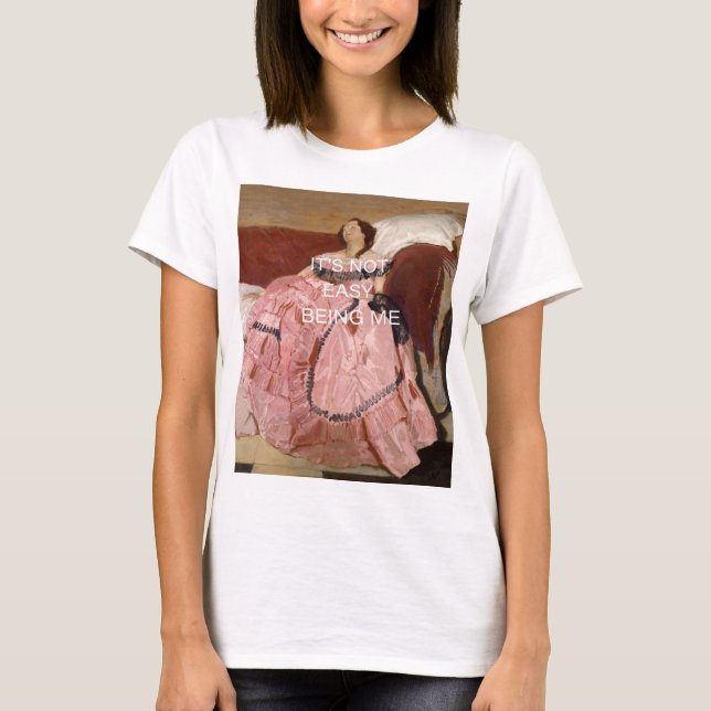 Es ist nicht einfach, ich zu sein T-Shirt (Vorderseite)