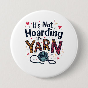 Es ist nicht gehärtet, wenn es ein Strick aus Garn Button