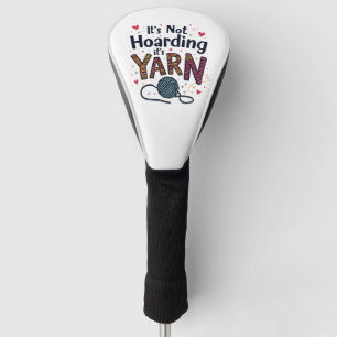 Es ist nicht gehärtet, wenn es ein Strick aus Garn Golf Headcover