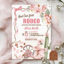Es ist nicht ihr erstes Rodeo Baby Sprinkle Einlad