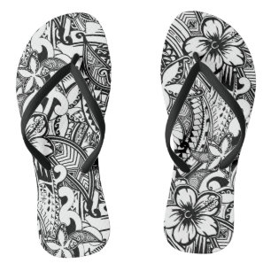 Es ist nicht immer schwarz oder weiß polynesische  flip flops