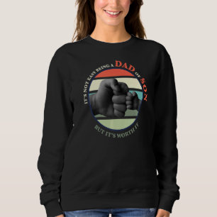 Es ist nicht leicht, ein Vater von Sohn Vater zu s Sweatshirt
