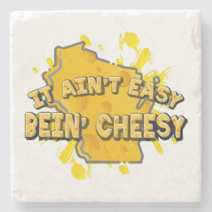 Es ist nicht leicht, käsig zu sein steinuntersetzer