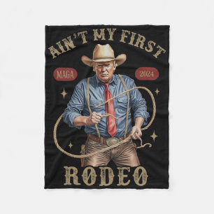 Es ist nicht mein erstes Rodeo Western Cowboy Lust Fleecedecke