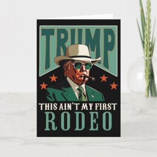 Es ist nicht mein erstes Rodeo Western Cowboy Lust Karte