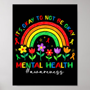 Es ist nicht mentaler Gesundheitsbewusstseins-Rege Poster