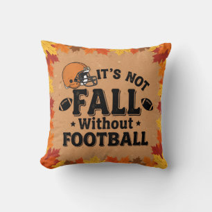Es ist nicht ohne Fußball, Fall-Porch-Dekor, Kissen