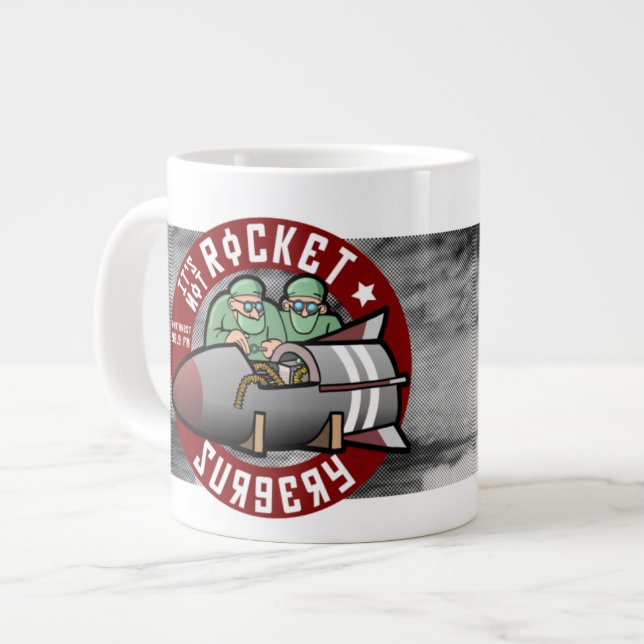 Es ist nicht Rocket-Operation - riesige Tasse (Vorderseite Links)
