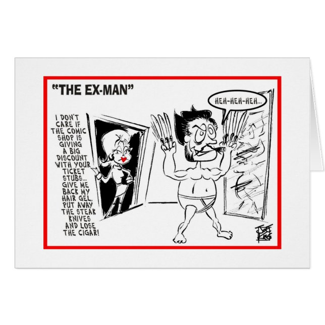 Es ist nicht Sie - es ist ich: "DIE EX-MAN " (Vorderseite (Horizontal))