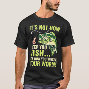 Es ist nicht so tief, wie man fischen kann, es ist T-Shirt