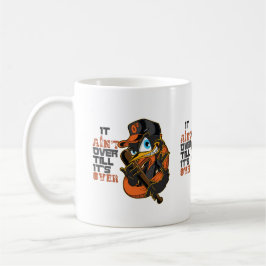 Es ist nicht vorbei, bis es vorbei ist Baseball-Mo Kaffeetasse