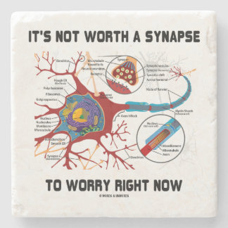Es ist nicht wert eine Synapse, zum sich des Steinuntersetzer