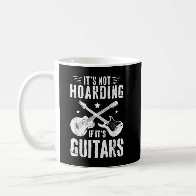 Es ist nicht zu hören, ob es Gitarrenspieler Funny Kaffeetasse (Links)