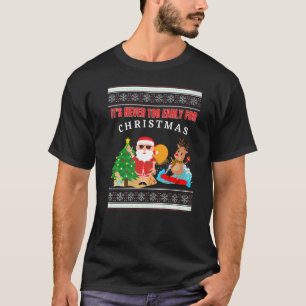 Es ist nie zu früh für Weihnachten Surfrinde T-Shirt