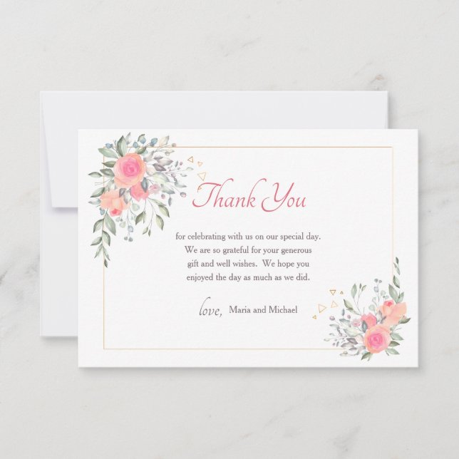 Es ist nie zu spät dank deiner Karte (Vorderseite)