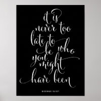 Es ist nie zu spät für dich zu sein | Schwarzes Po