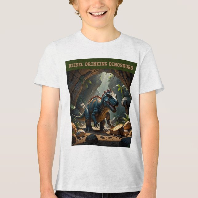 Es ist nur Brot Tri-Blend Shirt (Vorderseite)